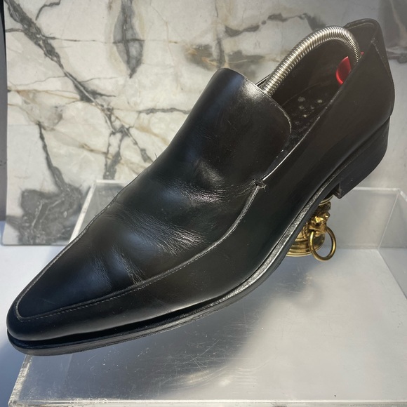 GUCCI loafers shoes mens leather sz 10 made in italy - Picture 5 of 16